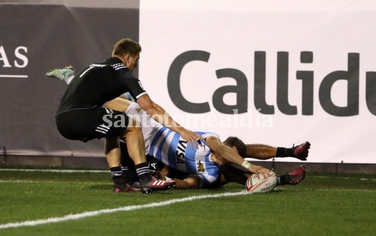 Gran triunfo de Los Pumas 7 a Nueva Zelanda