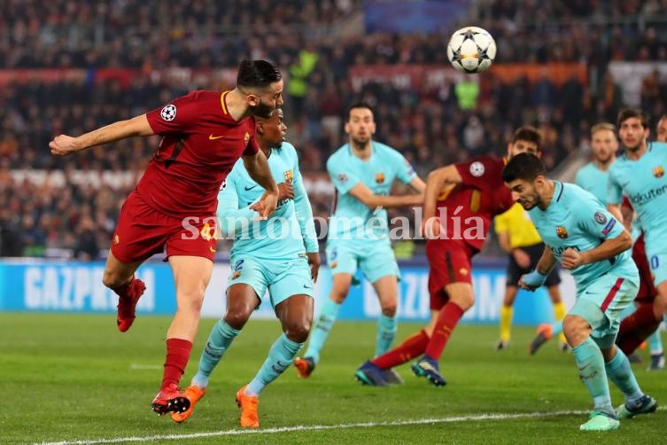 Roma hizo historia y eliminó al Barcelona