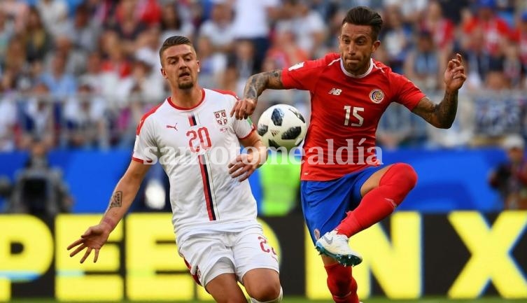 Serbia derrotó 1-0 a Costa Rica.