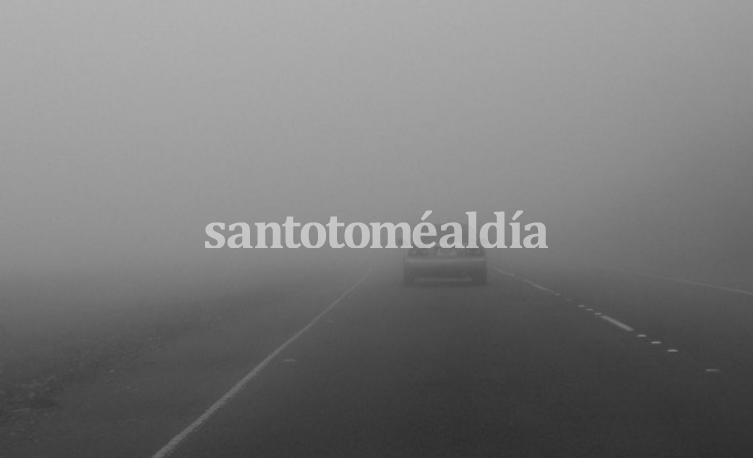 Piden precaución por niebla y calzadas resbaladizas en rutas de la provincia