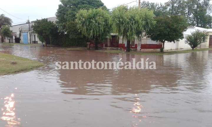 Coronda: 100 evacuados por las tormentas del fin de semana