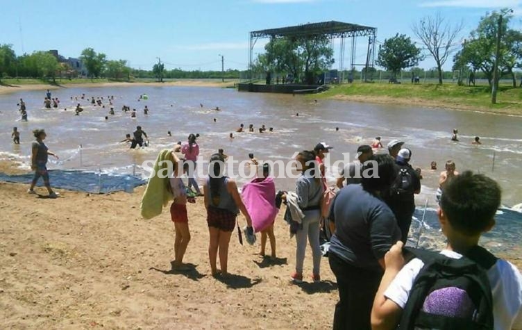Sauce Viejo: Arrancó la temporada en el balneario Don Roque