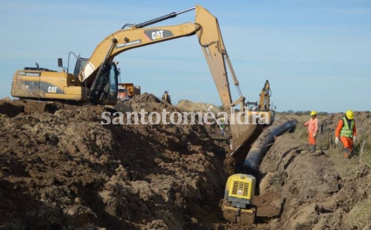 La provincia avanza con la segunda etapa del Acueducto Desvío Arijón