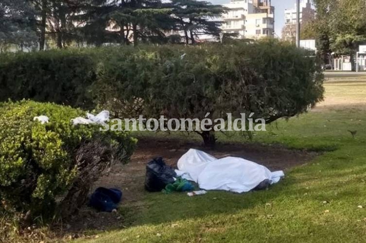 El frío se cobró una víctima fatal en Rosario