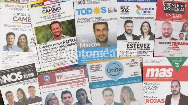 Santa Fe elige los candidatos a diputados que pelearán por diez bancas