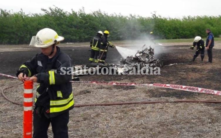 Se estrelló una avioneta en Venado Tuerto y murieron sus dos ocupantes