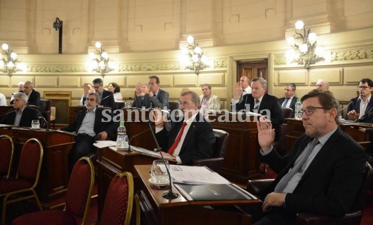 El Senado santafesino dio media sanción al Presupuesto