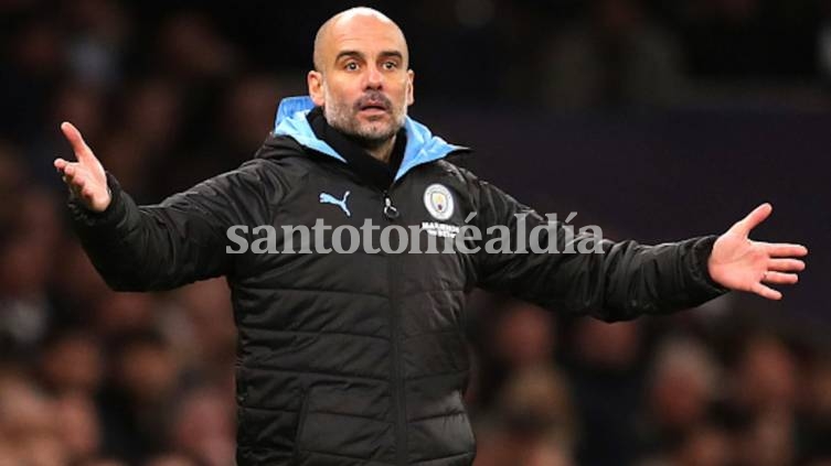 El entrenador del Manchester City, Josep Pep Guardiola.