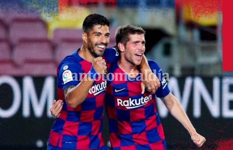 Luis Suárez marcó el único gol del partido. 