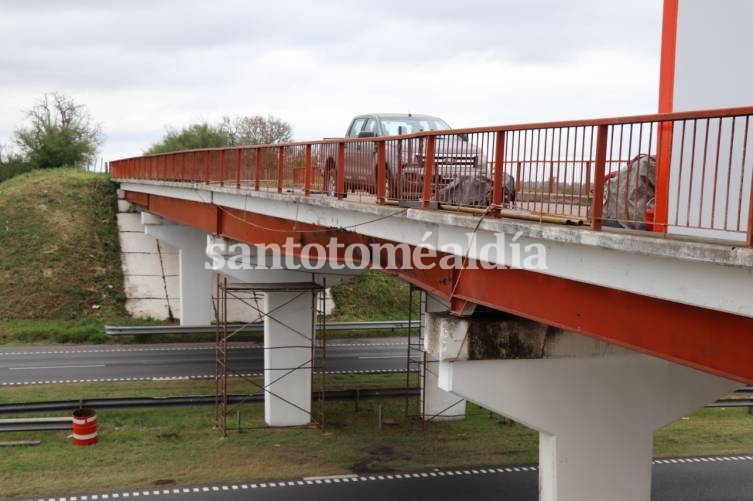 Comenzaron las obras de reparación de puentes en la autopista Rosario – Santa Fe
