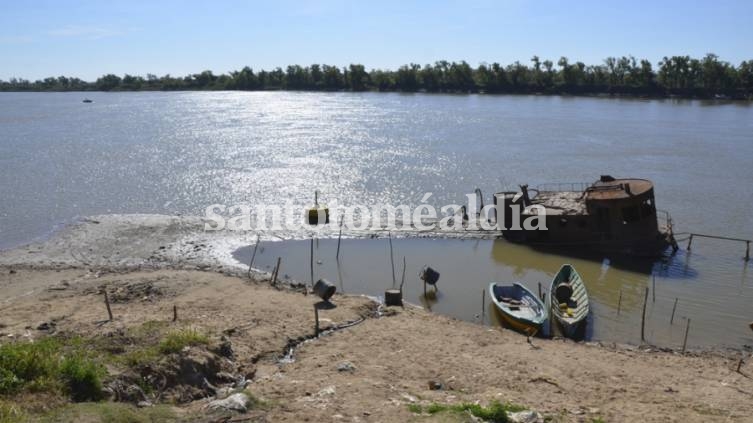 El río Paraná sigue en bajante, con niveles que no se registraban desde 1944