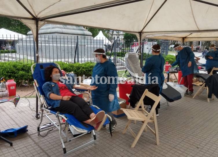 El Ministerio de Salud informó que se podrá donar sangre 10 días después del alta de Covid