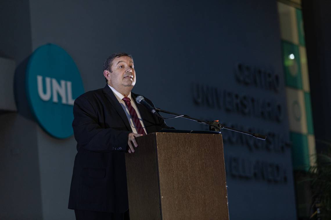 Enrique Mammarella, rector de la UNL. (Foto: UNL)