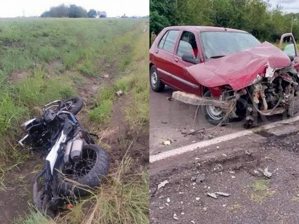 El Chino Maidana sufrió un accidente de tránsito en la Ruta 11 y fue internado.