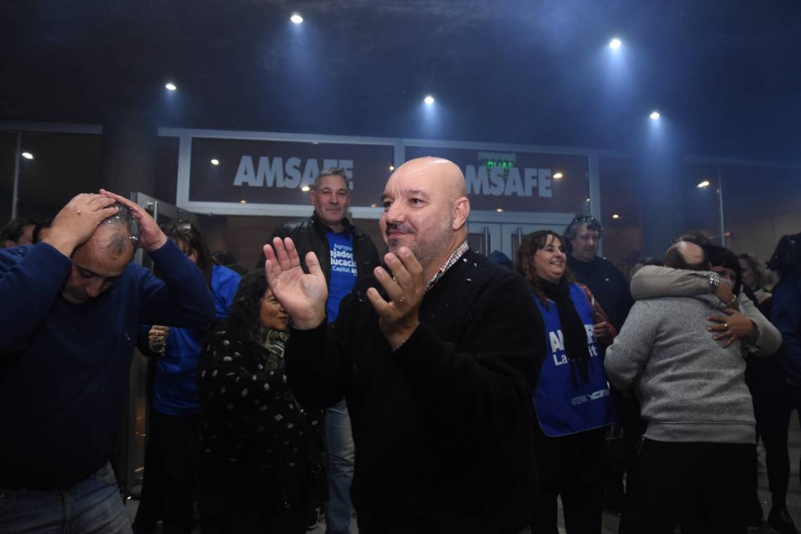 Rodrigo Alonso fue reelecto al frente de AMSAFE provincial