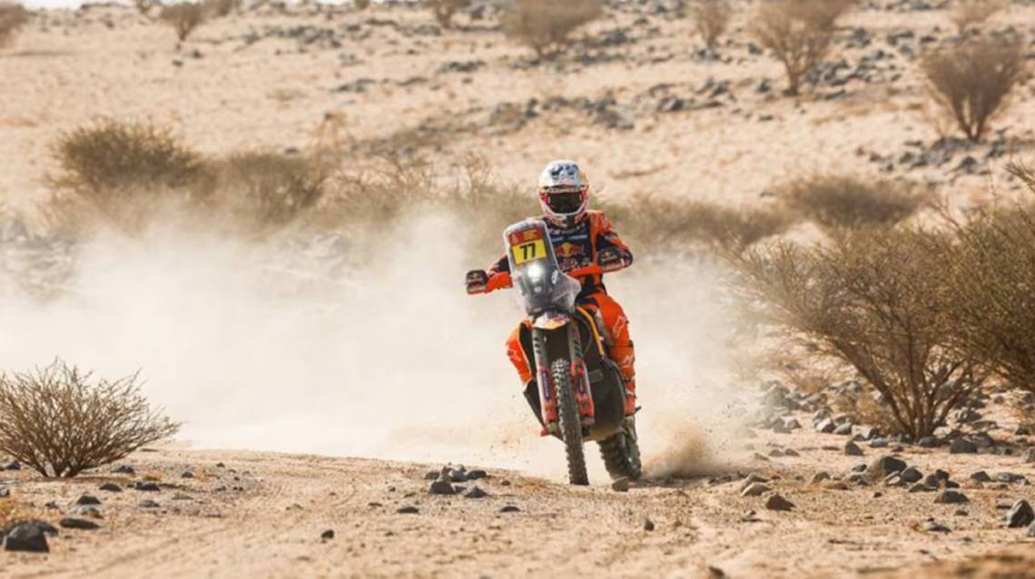 Dakar 2026: Benavides cedió la punta a una etapa del final, pero no pierde la fe