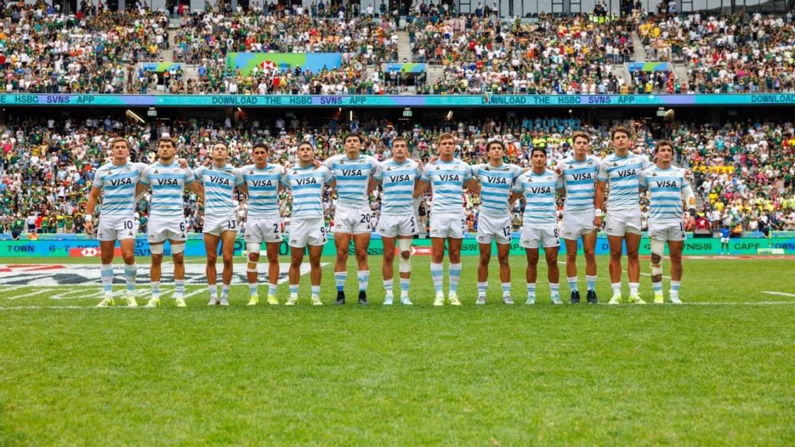Floja actuación de Los Pumas 7s en Singapur: tres derrotas y último lugar en el grupo