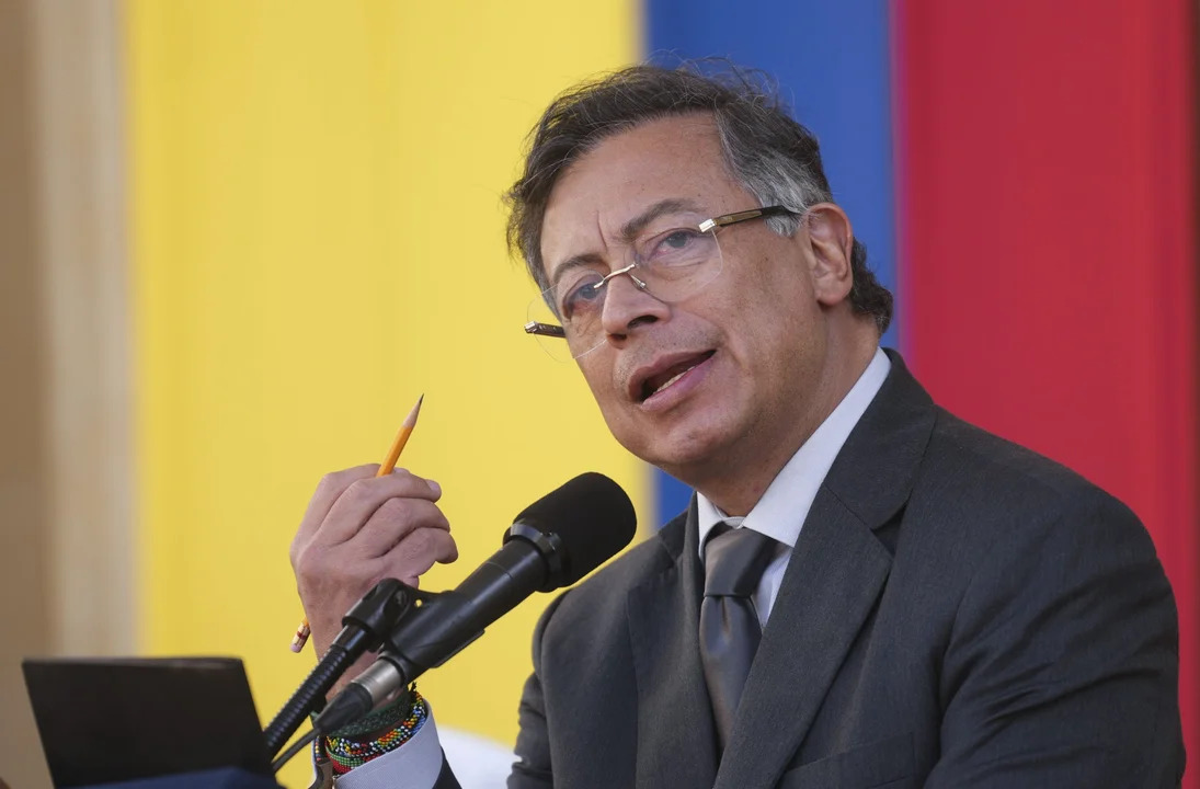 El presidente colombiano, Gustavo Petro.