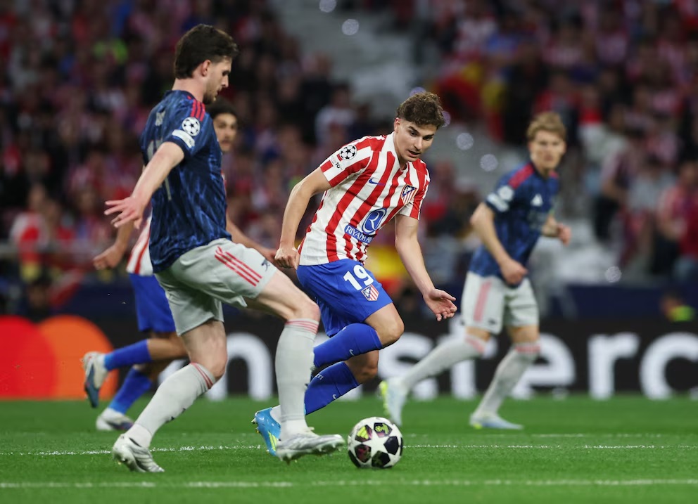 Atlético Madrid y Arsenal igualaron 1 a 1 en la ida de las semifinales de la Champions League.