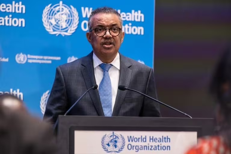 El director general de la Organización Mundial de la Salud (OMS), Tedros Adhanom Ghebreyesus.