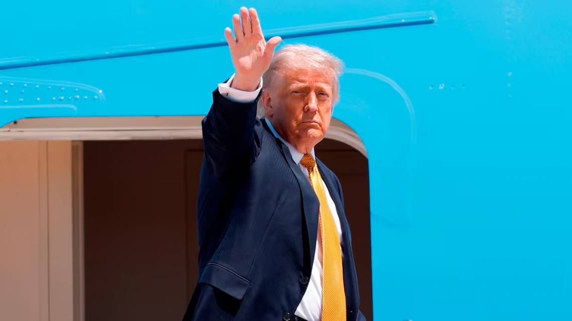 Trump afirmó que frenó una ofensiva militar contra Irán prevista para este martes.