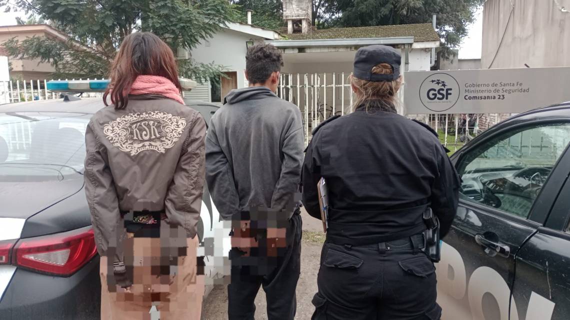 Detuvieron a dos jóvenes cuando intentaban cortar cables en Richieri al 2800