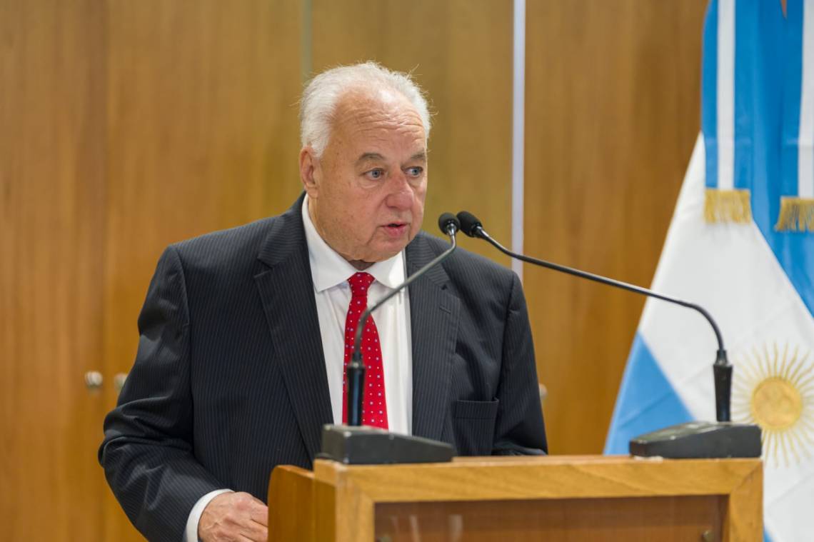 El presidente de la Corte Suprema de Justicia, Rafael Gutiérrez. (Crédito: CSJ)