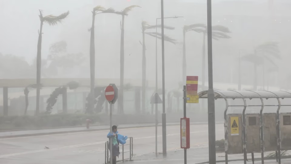 La provincia china de Zhejiang decretó la máxima alerta de emergencia y ya evacuó a más de 1,7 millones de ciudadanos en la costa oriental. (Foto: NA)