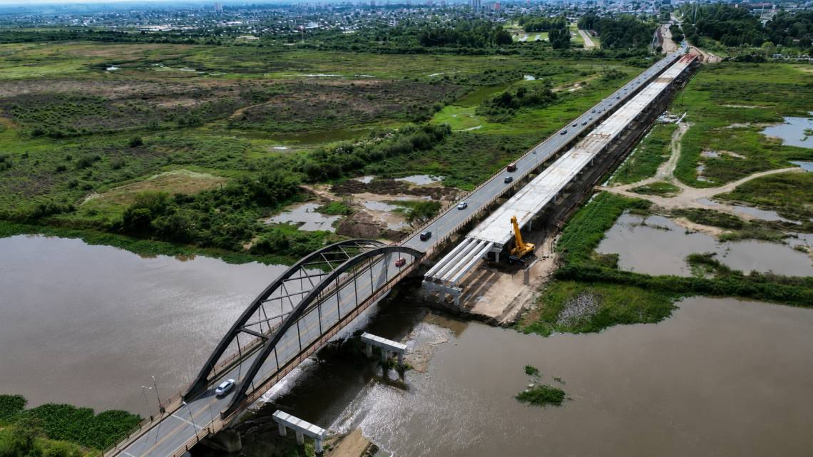El nuevo puente entra en la recta final: cómo avanza la obra y qué resta construir. (Foto: GSF)