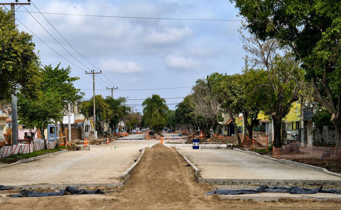 Los trabajos sobre calle Mitre están en su etapa final. (Crédito: STD)