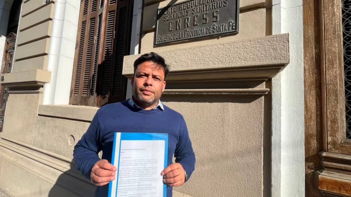 Alvizo presentó una denuncia formal para que se investigue el funcionamiento de la planta de tratamiento de líquidos cloacales.