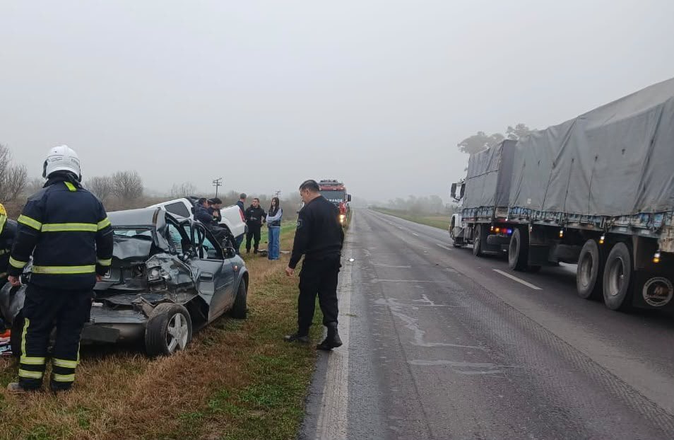 Un choque entre tres vehículos dejó como saldo la muerte de una persona en la Ruta 34, en el sur provincial.