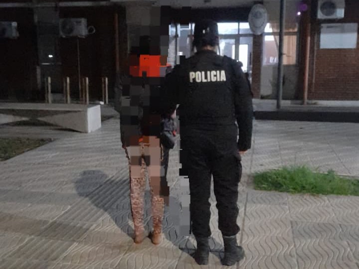 La mujer fue trasladada a la Comisaría 12da.