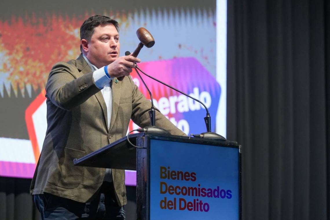 La provincia realizó la sexta subasta de bienes incautados al delito. (Crédito: GSF)