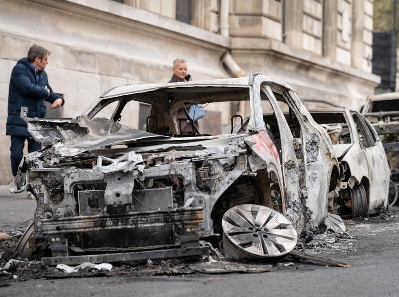 Tras los disturbios, Francia encarceló a 217 personas y prepara nuevas restricciones a las protestas. (Crédito: Alexis Jumeau/ABACA/IMAGO)